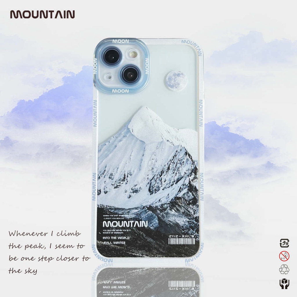 ภาพสินค้าเคสไอโฟน 13 Pro Max Everest Snow Peak TPU เคสนุ่มกันกระแทกสำหรับ iPhone 12 Pro Max X Xs Max XR 7 8 Plus SE 2020 เคสคลุมทั้งหมด iPhone 11 Pro Max จากร้าน wise688.th บน Shopee ภาพที่ 1