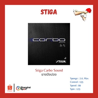 ภาพหน้าปกสินค้ายางปิงปอง Stiga Carbo Sound ที่เกี่ยวข้อง