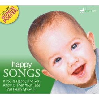 CD Audio คุณภาพสูง เพลงสากล เพลงเด็ก Babys First - Happy Songs (2005) (ทำจากไฟล์ FLAC คุณภาพเท่าต้นฉบับ 100%)