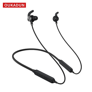 Wireless Bluetooth Headset, ANC Active Noise Reduction Sports Neck-mounted Headset, Universal for Apple and Android Phon