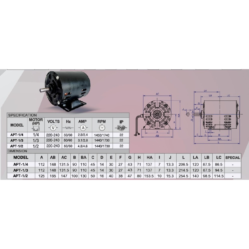 ap-ไทยสิน-มอเตอร์ไฟฟ้า-3-hp-แรงม้า-220-240v-ผลิตไทยรับประกัน-1ปี