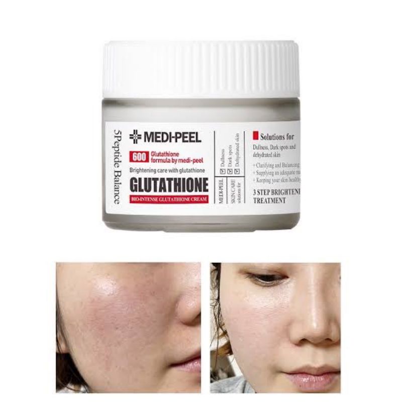 ครีมสูตรเข้มข้น-medi-peel-glutathione-600-white-cream-50g-ลดจุดด่างดำ-ฝ้า-กระ