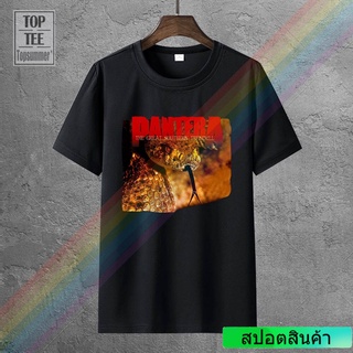 เสื้อยืด ผ้าฝ้าย พิมพ์ลาย Pantera The Great Southern Trendkill สีดํา สไตล์คลาสสิก