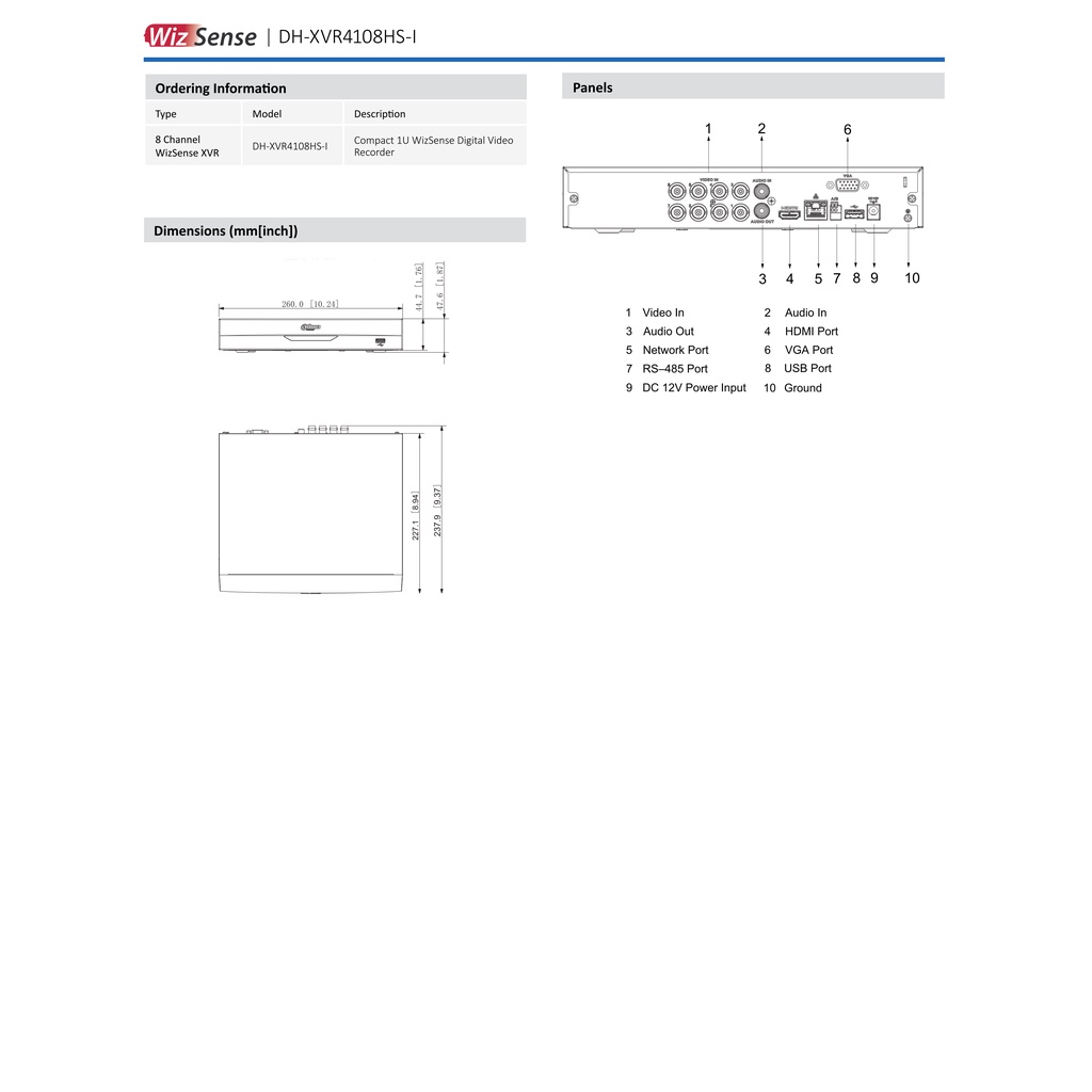 dahua-เครื่องบันทึกกล้องวงจรปิด-รุ่น-xvr4108hs-i-ระบบ-ai-รองรับกล้องมีไมค์