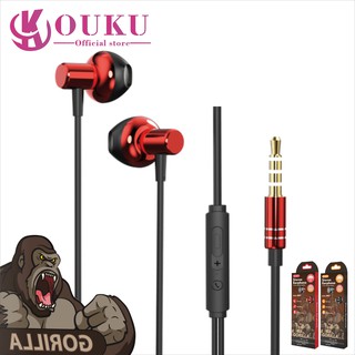 ราคาและรีวิว[ใส่โค้ด OUKUSHVS408 ลด 70.-] OUKU M07 หูฟัง 3.5 รุ่นใหม่เสียงดี รูปทรงEarPhonecแบบมีสาย ดีไซน์ทันสมัย พร้อมส่ง