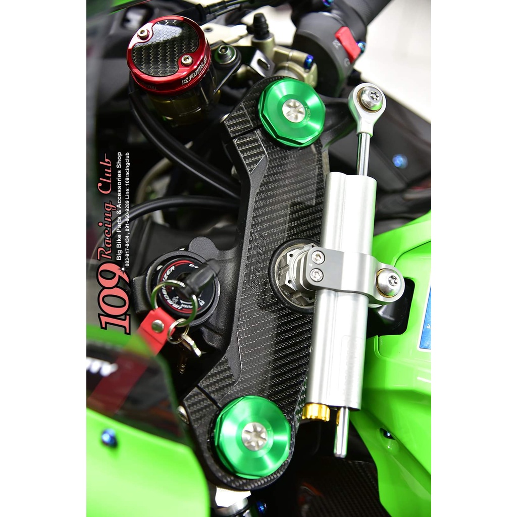 woods-กันรอยแผงคอ-zx10-r-2015-2021-เพียวคาร์บอนแท้