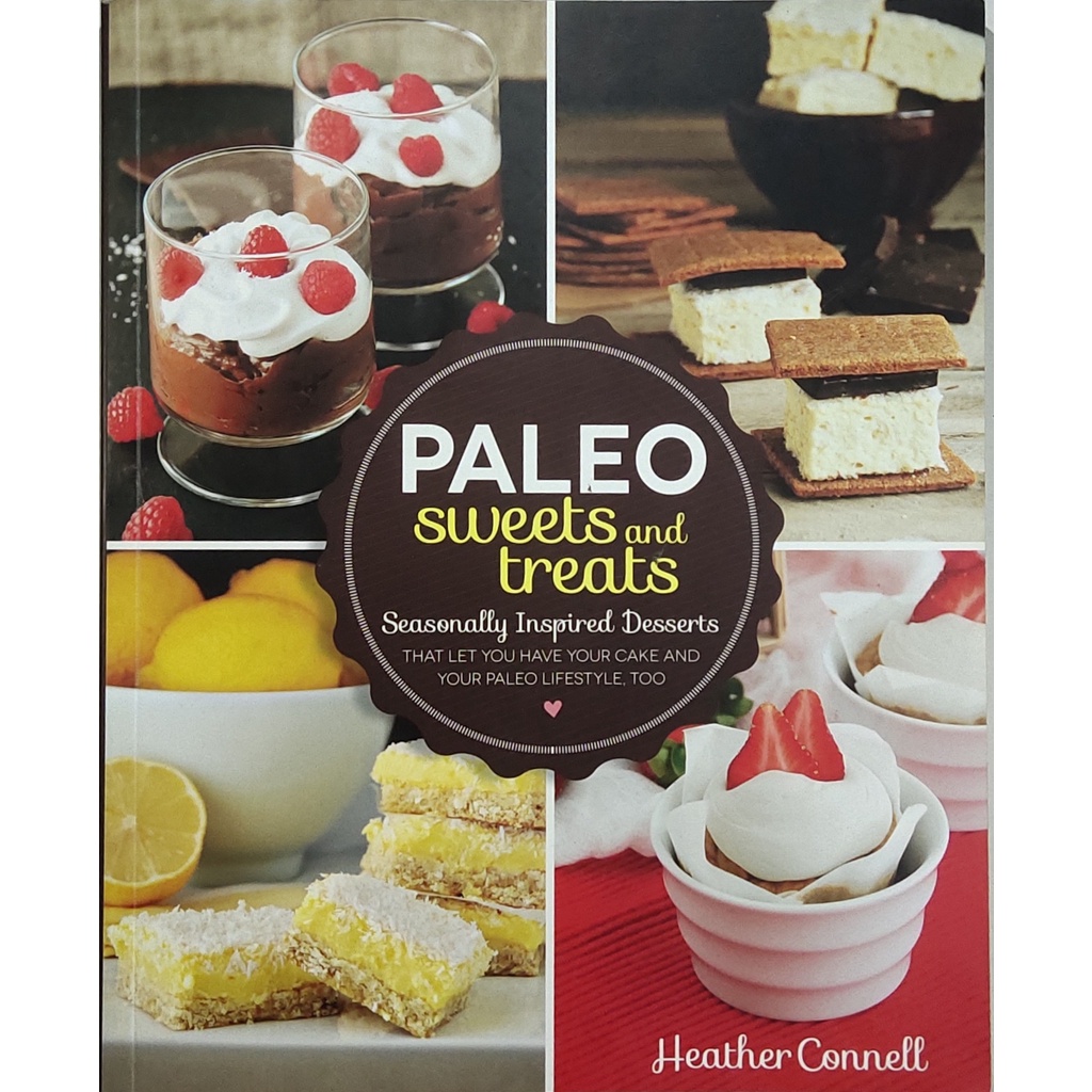 หนังสือ-ขนมหวาน-เบเกอรี-เพลิโอะ-ภาษาอังกฤษ-paleo-sweets-and-trets-176page