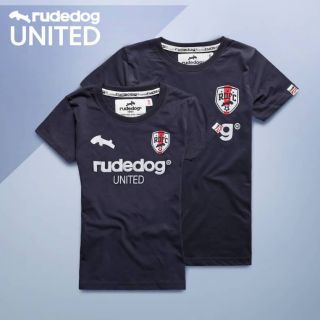 Rudedog เสื้อยืด รุ่น United สีเทาดิน