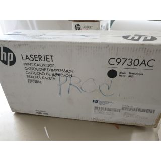 [ลด 80บ. โค้ด ENTH119]ตลับหมึกสีดำ HP C9730AC สำรับปริ้นเตอร์ HP Laserjet 5500, 5550