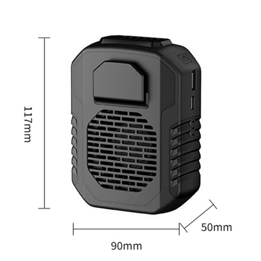 6000มิลลิแอมป์ชั่วโมง-usb-แบบพกพาส่วนบุคคลแขวนเอวพัดลมชาร์จแบตเตอรี่อัลตร้าที่เงียบสงบสวมใส่พัดลมไฟฟ้ามือถือเครื่องปรับอากาศ