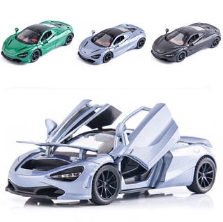 โมเดลรถยนต์ 1:32 McLaren 720S Die-Cast Vehicles ของเล่นสําหรับเด็ก