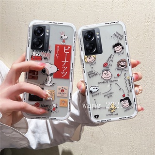 New Phone Case เคสโทรศัพท์ OPPO A77 5G A57 A96 A76 4G 2022 เคส Casing Cartoon Snoopy Cute Fashion Ultra-thin Silicone Soft Case Back Cover