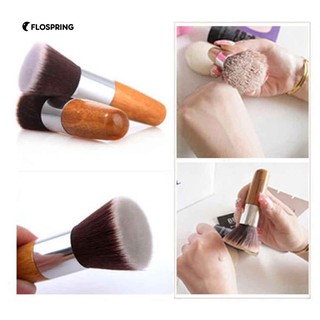 หัวใหญ่รูปร่างหัวแปรงแต่งหน้าเครื่องสำอาง Make Up Brush Tool