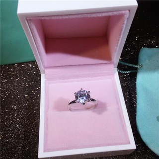 ภาพขนาดย่อของสินค้าแหวนเพชรคริสตัลสำหรับผู้หญิง 3-Carat