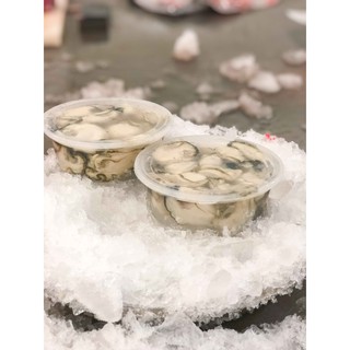 ภาพขนาดย่อของภาพหน้าปกสินค้าเนื้อหอยนางรม200กรัม คัดเกรด อาหารทะเลสด /แพ็ก (แพ็ก) จากร้าน ppnseafood บน Shopee