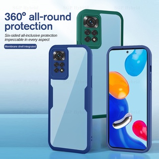 Full Body Protective Cover For Xiaomi Redmi Note 11 4G Case Double Layer Shockproof Redme Note11 Pro 11Pro Note 11s 11T Fundas