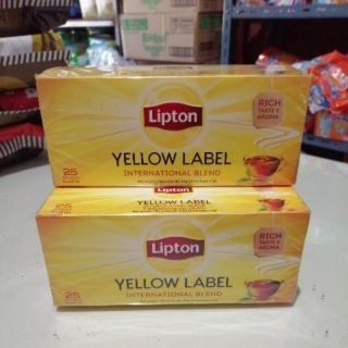 ✳️ของแท้✳️ชาลิปตัน Lipton ซองจุ่ม 25 ซอง