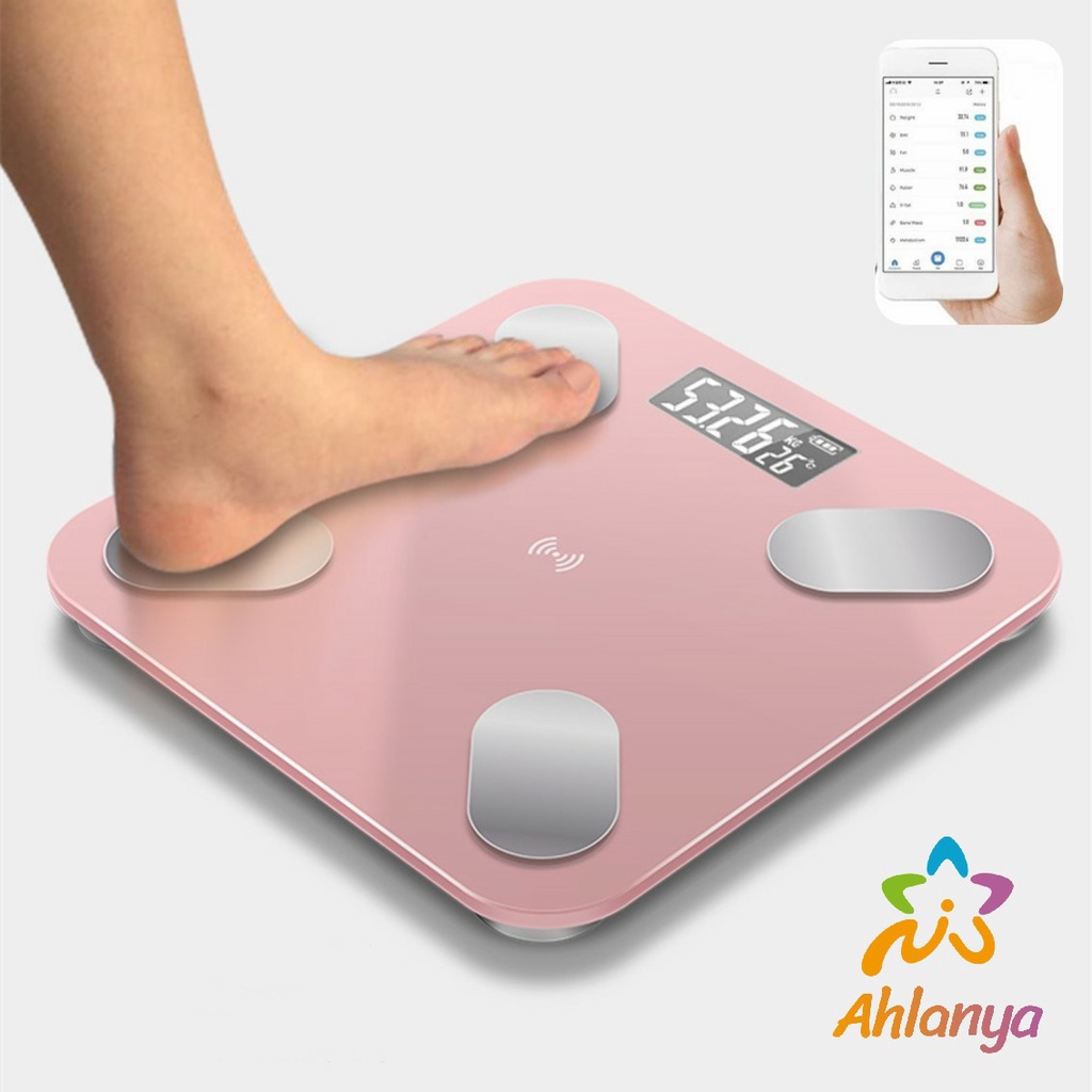 ahlanya-เครื่องชั่งน้ำหนักดิจิตอล-อัจฉริยะ-180-กก-มี-2-แบบ-อ่านก่อนเลือกซื้อ-weighing-scale