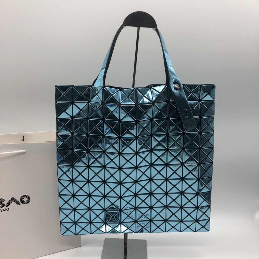 issey-miyake-baobao-mirror-series-hand-bag-tote-bag-10-เซลล์-ถุงสิริ