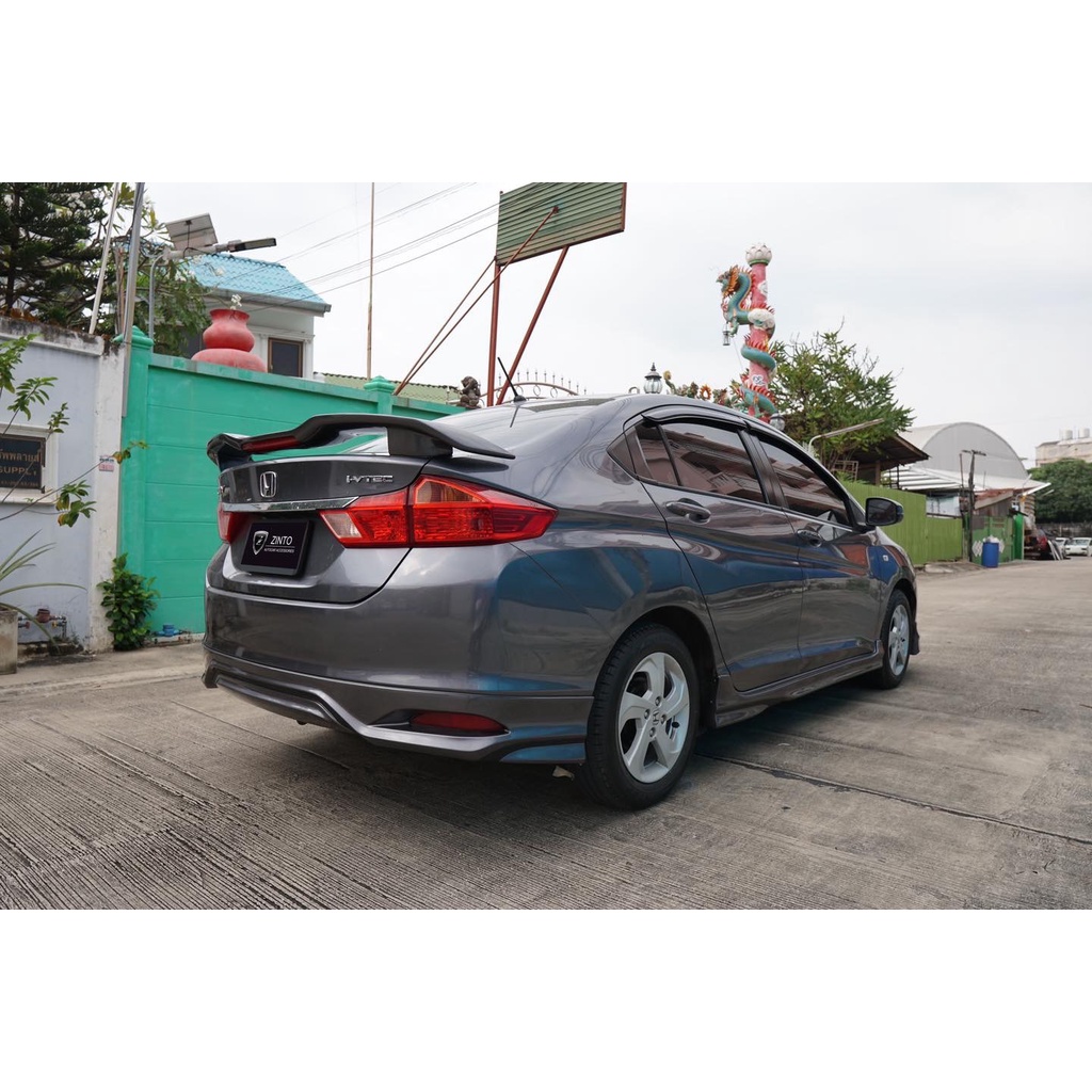 ชุดแต่ง-honda-city-2014-modulo-ฮอนด้าซิตี้-สเกิร์ตรอบคัน-สปอยเลอร์-สั่งทำสีตามรหัสสี