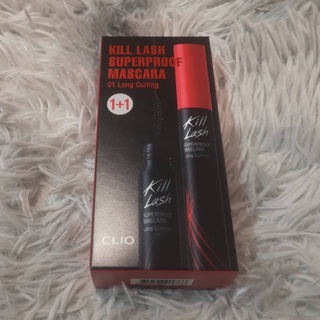 พร้อมส่ง CLIO Kill lash superproof mascara 1+1 แบบ SET (7g*2) / แบ่งขาย