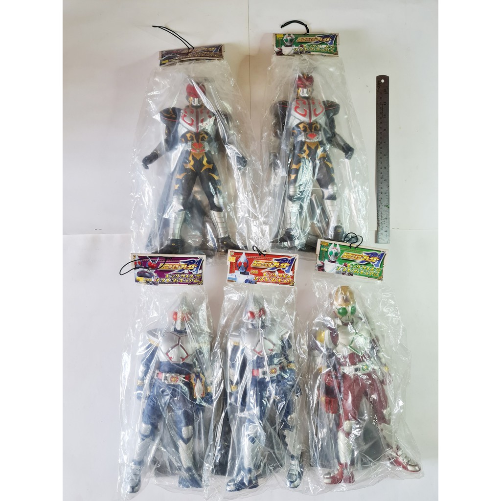 KAMEN RIDER RYUKI Birth Big Size Vinyl Sofubi Masked Rider Ryuki Shinji Kido EUR 89,00 - FR