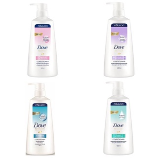 (4 สูตร) Dove Nutritive Solutions Micellar Nourishment โดฟ นูทริทีฟ โซลูชั่น ไมเซลล่า นูริชเม้นท์ ครีมนวดผม 430-450 มล.