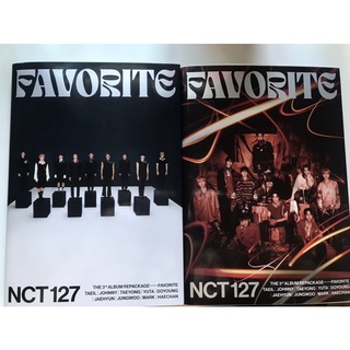 พร้อมส่งอัลบั้ม nct127 favorite ได้ของตามภาพ ไม่มีตำหนิ ไม่ใช่บั้มรอบไซน์