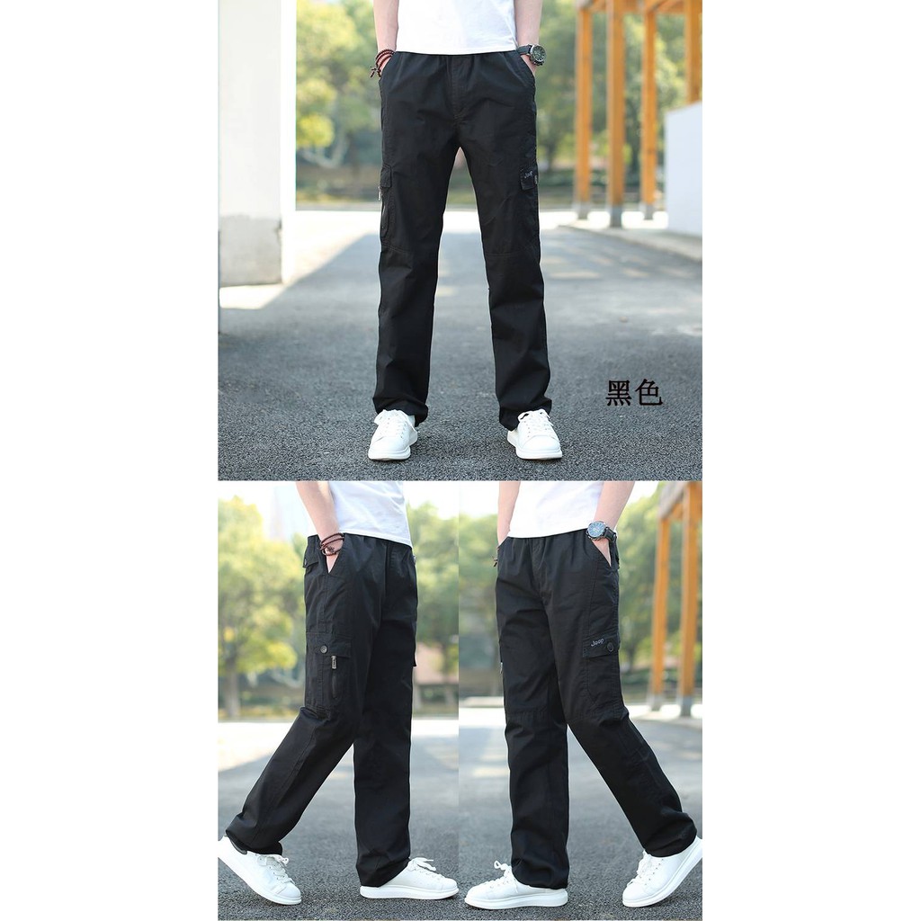 ภาพสินค้ารุ่น 2011 กางเกงขายาวคาร์โก้ เอวยืด มีเชือกผูก จากร้าน banpha_by_rachi บน Shopee ภาพที่ 5