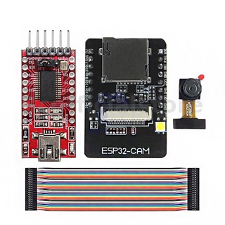 Esp32-cam ESP32-S OV2640 บอร์ดโมดูลขยายสัญญาณไร้สาย บลูทูธ 2MP ช่องเสียบการ์ด TF สําหรับ Arduino
