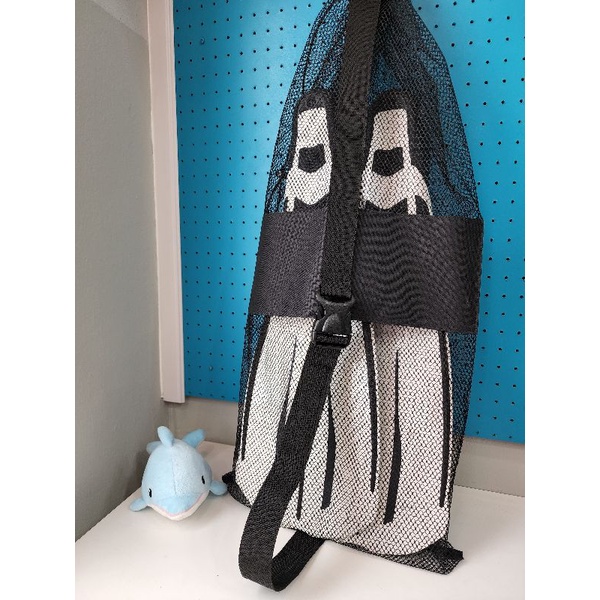 ภาพหน้าปกสินค้ากระเป๋าใส่ฟินดำน้ำ ผ้าตาข่าย PSI Mesh bag Protect the reef Sport Size L จากร้าน boywaree บน Shopee