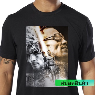 Ufc เสื้อยืดแขนสั้น พิมพ์ลายศิลปะการต่อสู้ MMA Tony Ferguson Daredevil VS Kitty Hawk Khabib สไตล์สปอร์ต