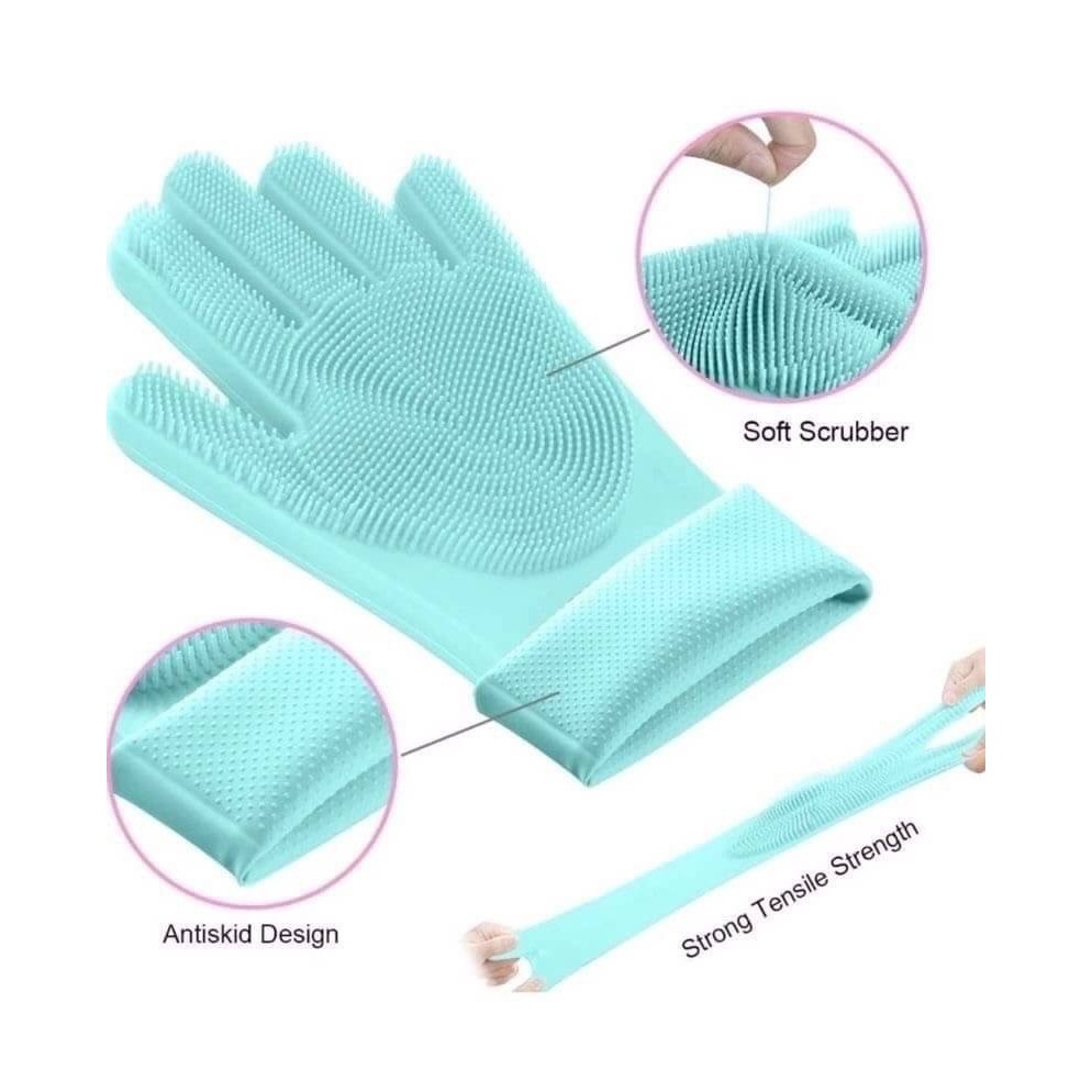 magic-silicone-dishwashing-gloves-ถุงมือซิลิโคนมหัศจรรย์สารพัดประโยชน์