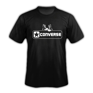 T-shirt_Converse_Edisi_Khusus_100 % _ Katun_Hitam_Baju_Tshirt_Hitam_Putih_Bossku