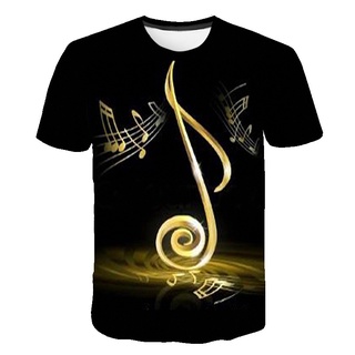 เสื้อยืดแขนสั้นลําลอง พิมพ์ลายตัวอักษรเพลง แฟชั่นฤดูร้อน สไตล์ฮิปฮอป สตรีท สําหรับผู้ชาย และผู้หญิง