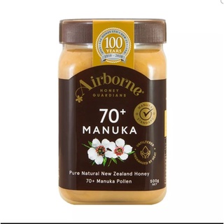ภาพหน้าปกสินค้าAirborne แอร์บอร์นน้ำผึ้ง มานูก้า แอกทีฟ 70 บวก 500กรัม 🇳🇿 แท้💯% ซึ่งคุณอาจชอบราคาและรีวิวของสินค้านี้