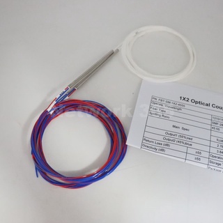 10pcs Optic Fiber FBT splitter without connector 1x2 fiber coupler 95/5 90/10 85/15 80/20 75/25 70/30 50/50 Free Shippin