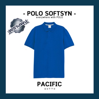 ภาพหน้าปกสินค้าเสื้อโปโลพรางพุงรุ่น Softsyn - สีแปซิฟิก(Pacific) เนื้อผ้านุ่มใส่สบาย ระบายอากาศได้ดี! เสื้อผ้าคนอ้วน เสื้อผ้าไซส์ใหญ่ ที่เกี่ยวข้อง