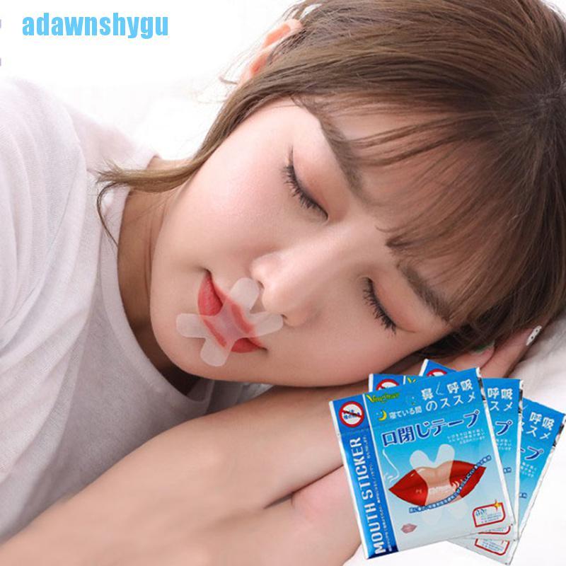 adawnshygu-เทปปากนอนกรน-ป้องกันการนอนกรน-สําหรับหายใจ