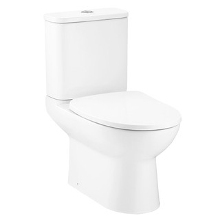 Sanitary ware 2-PIECE TOILET COTTO C126207 3/4.5L WHITE sanitary ware toilet สุขภัณฑ์นั่งราบ สุขภัณฑ์ 2 ชิ้น C126207 3/4