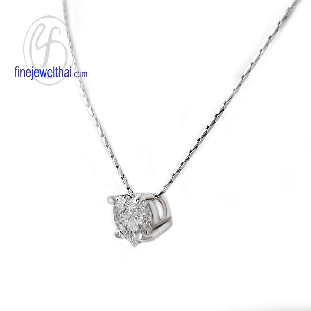 finejewelthai-จี้-เพชร-จี้เพชร-เพชรพรีเมียม-pendant-silver-diamond-cz-p1068cz00e-h