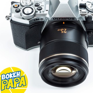 ภาพขนาดย่อของภาพหน้าปกสินค้าYongnuo 25mm F1.7 เลนส์ ออโต้โฟกัส สำหรับใส่กล้อง OLYMPUS AND PANASONIC ได้ทุกรุ่น ( YN AUTO FOCUS Lens 25 mm STM AF ) จากร้าน bokehpapa บน Shopee ภาพที่ 5