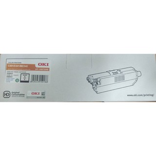 44973548 - K BLACK OKI GENUINE TONER CARTRIDGE for C301 / C321 / MC342