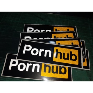 สติ๊กเกอร์ pornhub งานตัดสะท้อนแสง