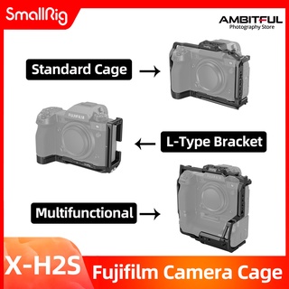 Smallrig กรงแบตเตอรี่ อเนกประสงค์ สําหรับ FUJIFILM X-H2S FT-XH VG-XH พร้อมแผ่นปลดเร็ว Arca-Swiss 3933 3934 3928