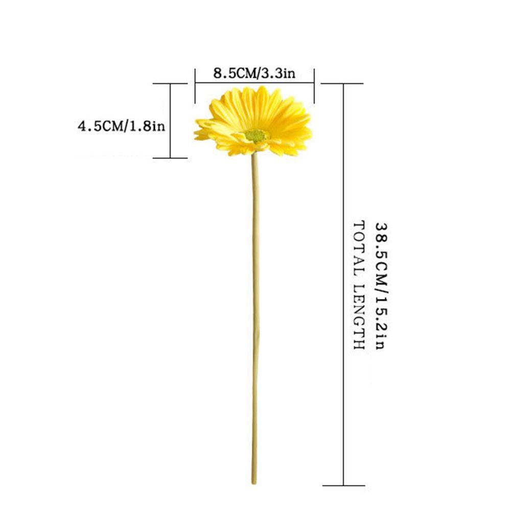 alisond1-เยอบีร่าประดิษฐ์-diy-สัมผัสจริง-ตกแต่งงานแต่งงาน-โต๊ะจัดงาน-เครื่องประดับงานเลี้ยง-ดอกไม้ประดิษฐ์