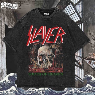 เสื้อยืด พิมพ์ลาย South OF HEAVEN OVERSIZE WASHING VINTAGE | เสื้อยืด โอเวอร์ไซส์ | เสื้อยืด ขนาดใหญ่ | เสื้อยืด ซักได้