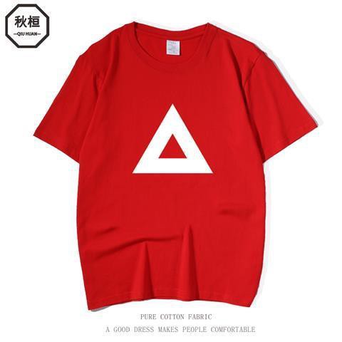 ปลาหมึกเกมเสื้อผ้าลีจองแจตาเดียวกันเกาหลีเค้กน้ำตาลหกภาพแขนสั้นเสื้อยืดคู่รักด้านบน