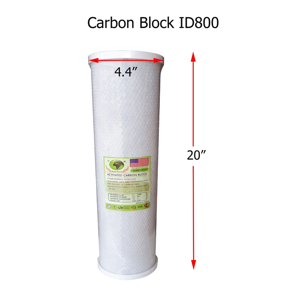 ชุดกรองน้ำใช้-2-ขั้นตอน-20-นิ้ว-big-blue-พร้อมไส้กรอง-pp-carbon