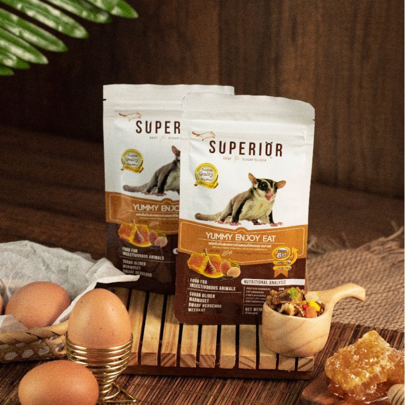 อาหารเม็ดผสม สำหรับชูการ์ไกลเดอร์ ~ • S U P E R I O R • ~ YUMM ENJOY ...